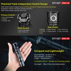 凯乐石 XT11GT 战术手电 CREE XPH35 HD E4 黑色