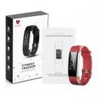 ID115 Plus 智能手环心率测试 防水计步来电提醒 微信推送防丢 红色