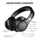 Bluedio U UFO 无线蓝牙立体声耳机 - 黑色