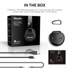 Bluedio U UFO 无线蓝牙立体声耳机 - 黑色