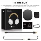 Bluedio F2主动降噪蓝牙耳机 - 白色