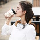 Bluedio F2主动降噪蓝牙耳机 - 白色