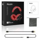 Bluedio T5主动降噪蓝牙耳机 - 红色