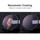 67MM,抗光害滤镜,超清,镀防水防刮增透绿膜，Filter