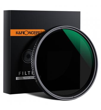 49mm超薄可调ND镜,增透绿膜，防水 ND8-ND2000