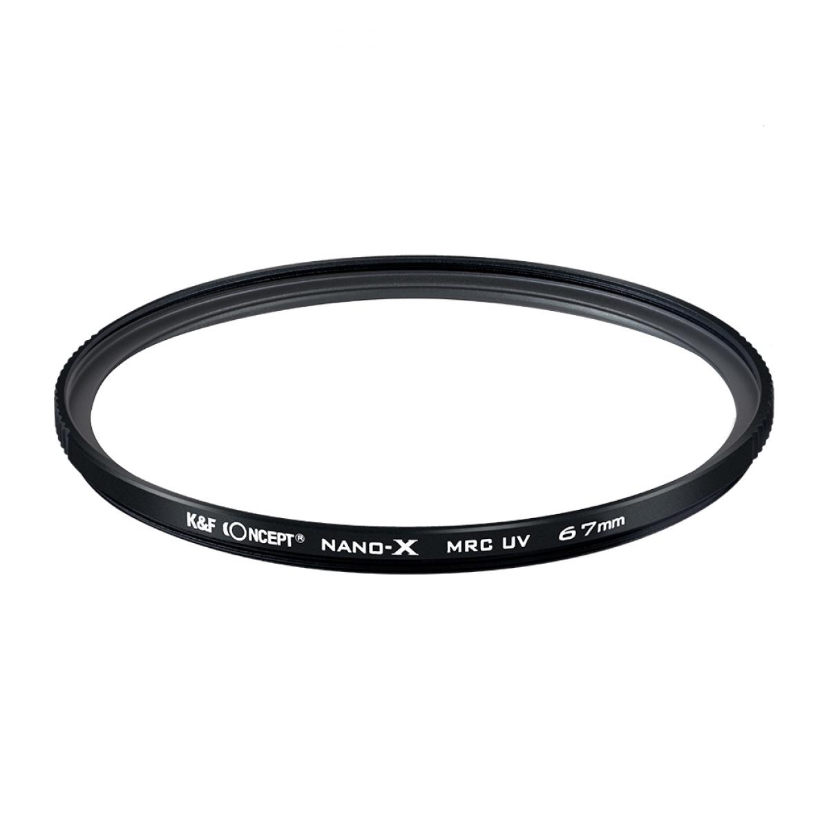 67MM,Nano-X,肖特B270玻璃MCUV,超清,镀防水防刮增透绿膜新版，Filter