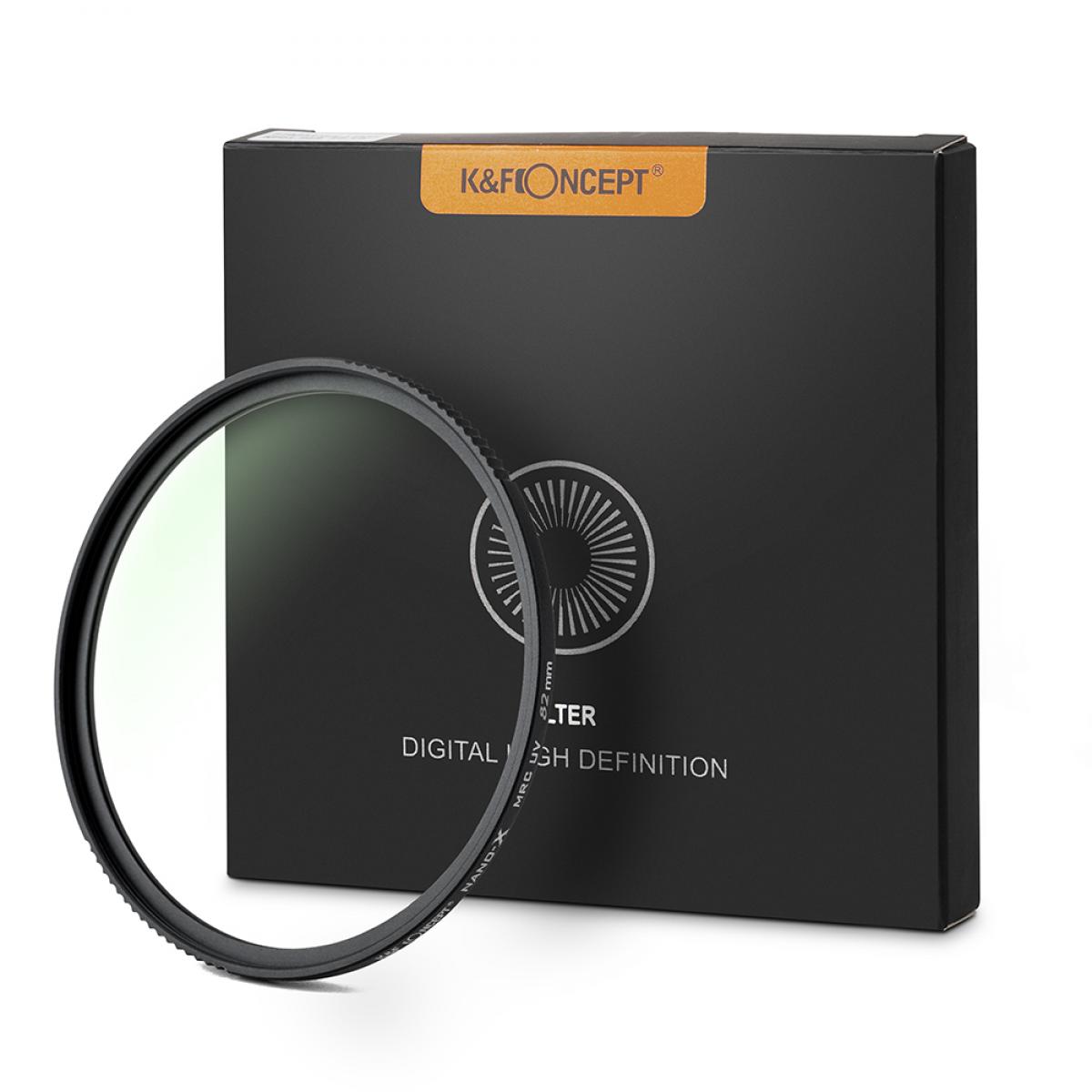 62MM,Nano-X,肖特B270玻璃CPL,超清,镀防水防刮增透绿膜