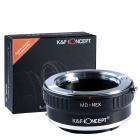 高精度镜头转接环 MD-NEX,Lens Mount Adapter