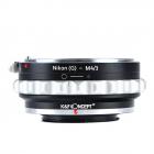 高精度镜头转接环,NIK(G)-M4/3,Lens Mount Adapter