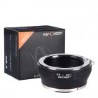 高精度镜头转接环,PK-NIK1,Lens Mount Adapter