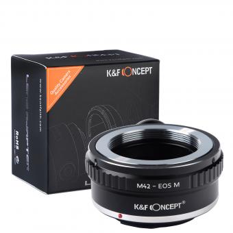 高精度镜头转接环M42-EOS M 带脚架,Lens Mount Adapter