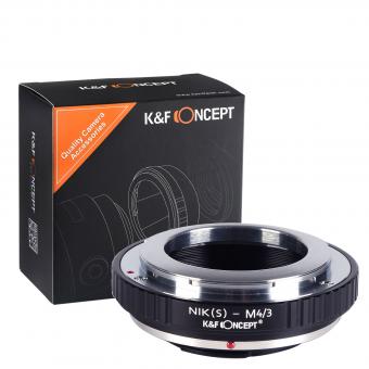 高精度镜头转接环,NIK(s)-M4/3 (NIK S-M4/3),Lens Mount Adapter