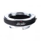 高精度镜头转接环MD-L/M,Lens Mount Adapter