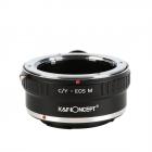 镜头转接环,C/Y-EOS M 带脚架,Lens Mount Adapter