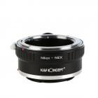 镜头转接环,NIK-NEX 带脚架,Lens Mount Adapter
