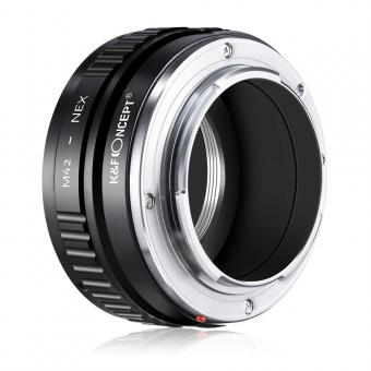 全铜接口，高精度镜头转接环，M42-NEX，II,Lens Mount Adapter