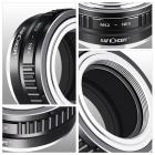 全铜接口，高精度镜头转接环，M42-NEX，II,Lens Mount Adapter
