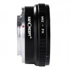 全铜接口，高精度镜头转接环，M42-FX，II,Lens Mount Adapter