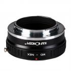 全铜接口，高精度镜头转接环，MD-NEX，II,Lens Mount Adapter