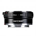 全铜接口，高精度镜头转接环，NIK-NEX，II  ,Lens Mount Adapter