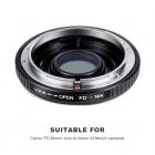 镜头转接环，FD - NIK,Lens Mount Adapter