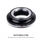 高精度镜头转接环 M42-GFX,Lens Mount Adapter