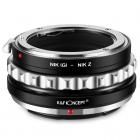 高精度镜头转接环 ，涂消光漆，NIK(G)-NIK Z,Lens Mount Adapter