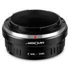 高精度镜头转接环 ，涂消光漆，M42-NIK Z,Lens Mount Adapter