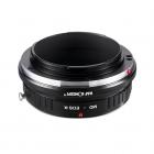 高精度镜头转接环，涂消光漆， MD-EOS R,Lens Mount Adapter