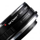 高精度镜头转接环，涂消光漆， MAF-EOS R,Lens Mount Adapter