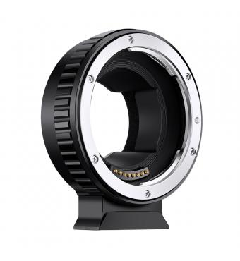 Fully Automatic Focusing Electronic Adapter Ring, EOS-E, with Mounting Bracket