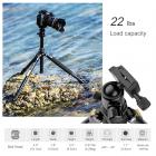 三脚架 TM2324 可反折 球形云台 金色 塑料扳扣锁 镁铝合金