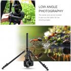 三脚架 TM2324 可反折 球形云台 金色 塑料扳扣锁 镁铝合金