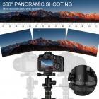 三脚架 TM2324 可反折 球形云台 金色 塑料扳扣锁 镁铝合金