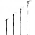 三脚架 TM2534 可反折 可拆独脚 球形云台 金色 金属旋钮锁 镁铝合金