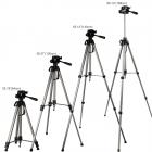 轻型三脚架 TL2823 三维云台 灰色 镁铝合金