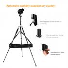 三脚架 TM2235 两节中轴 迷你型 可反折 球形云台 银色 镁铝合金