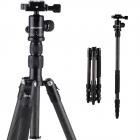 可拆独脚架 TC2235 可反折 球形云台 黑色 碳纤维