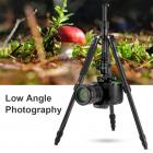 可拆独脚架 TC3134C 可反折 球形云台 黑色 碳纤维