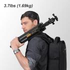 可拆独脚架 TC2834C 可反折 球形云台 黑色 碳纤维