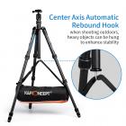 碳纤维三脚架   雷霆系列 TC2335  脚管烫印蓝色闪电 可反折 球形云台 黑色 碳纤维