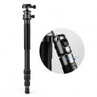 碳纤维三脚架 雷霆系列 TC2634 脚管烫印蓝色闪电 可反折 可拆独脚架 金属旋钮锁 球形云台 青铜色