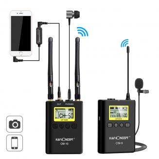 无线领夹式麦克风 CM-10 一拖二