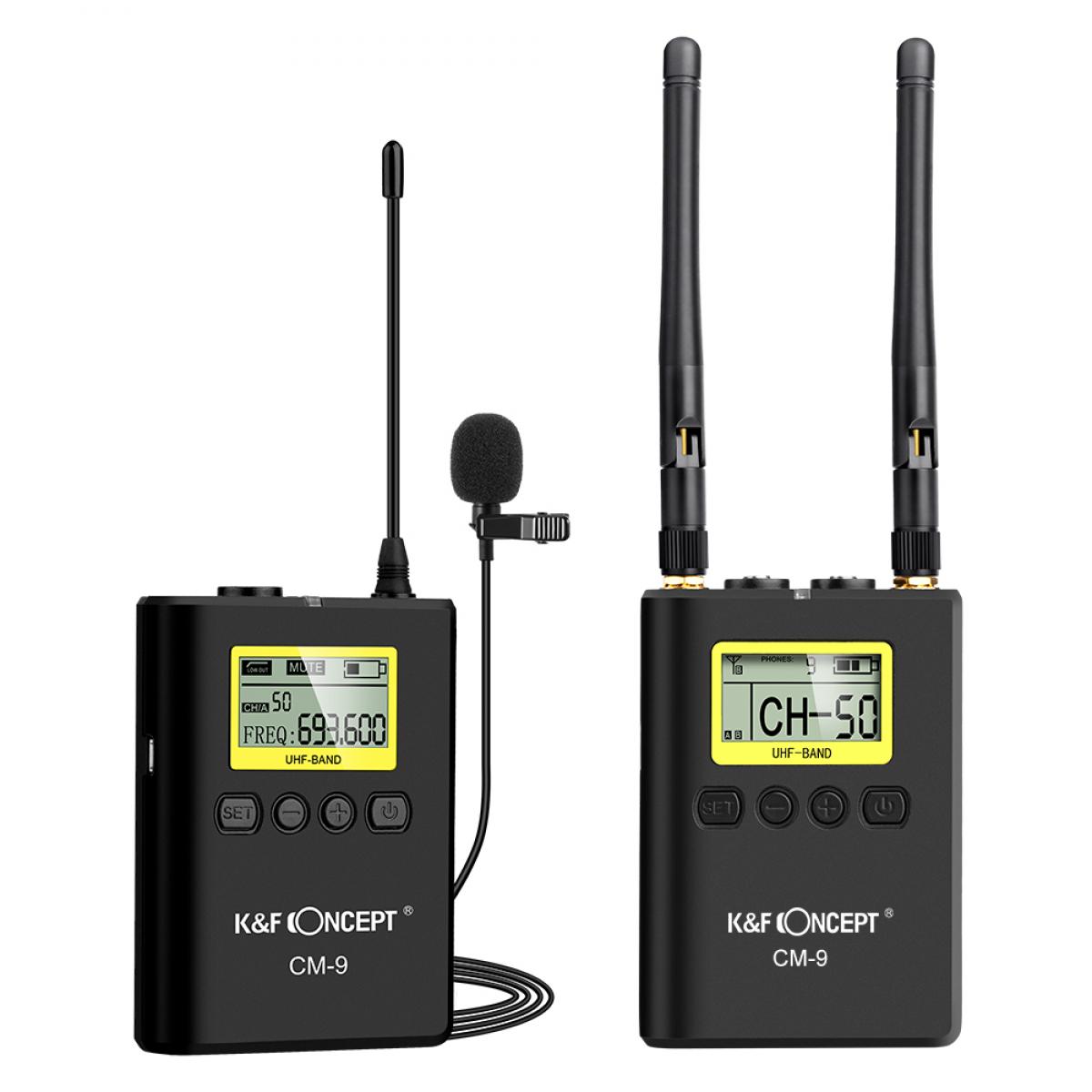 无线领夹式麦克风 CM-10 一拖二
