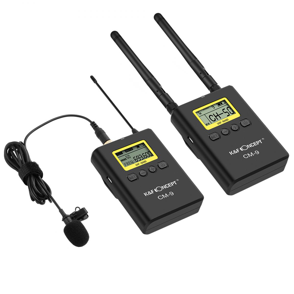 无线领夹式麦克风 CM-10 一拖二