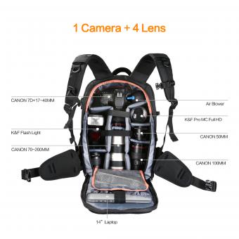 摄影双肩背包 大尺寸 升级款