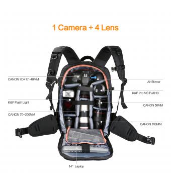 摄影双肩背包 大尺寸 升级款