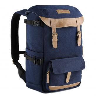 双肩相机背包 蓝色 27.5*17*44 一机多镜 P/N：DC22182