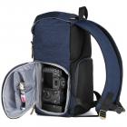 双肩相机背包 蓝色 27.5*17*44 一机多镜 P/N：DC22182
