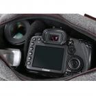 风影灰色系列手提斜挎相机包 M码 灰色 尼龙（二机三镜; 可放5D或7D相机;数据线+闪光灯）